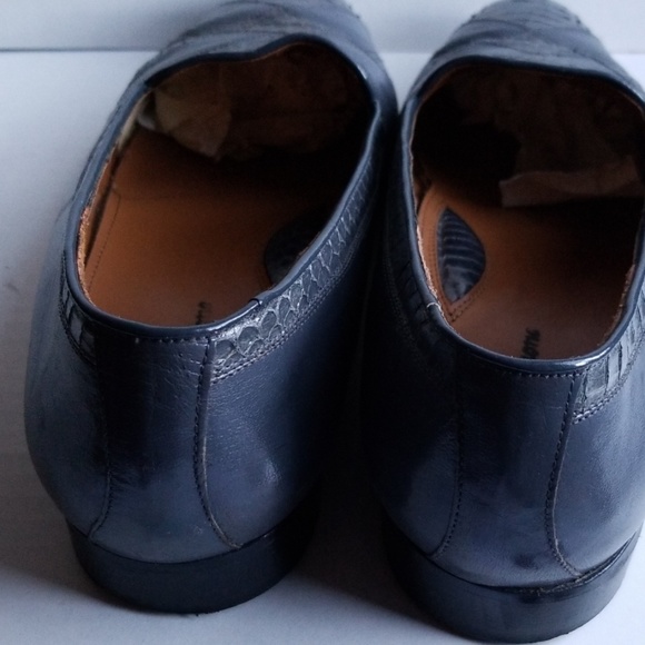 Donato Marrone Men's VTG Gray Shoes Size 11D - Picture 3 of 4